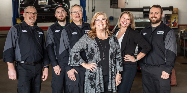 The team of automotive professionals at Ervine's Auto Repair